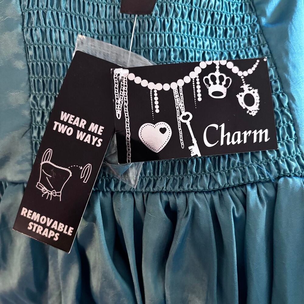Unbranded Women's Blue and Green Dress